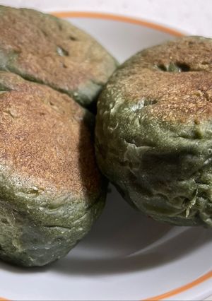 よもぎあんパン-レシピのメイン写真