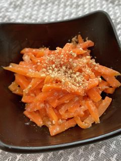 にんじんのごま味噌和え-レシピのメイン写真
