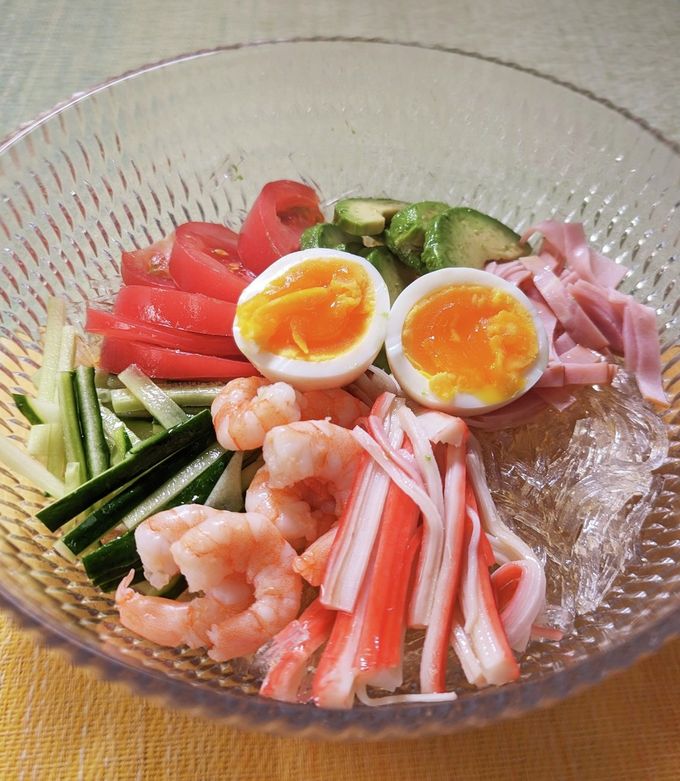 糸寒天の冷し中華-レシピのメイン写真