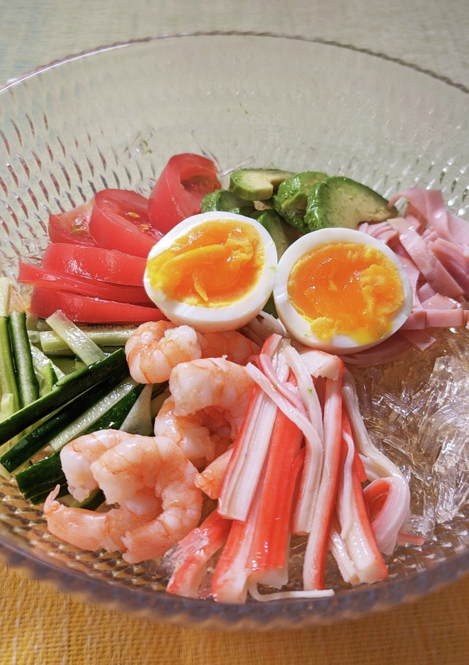 糸寒天の冷し中華-レシピのメイン写真