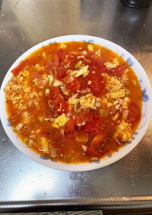卵とトマトの中華炒め1-レシピのメイン写真