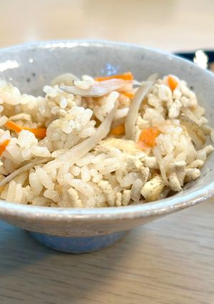 鶏かやくご飯-レシピのメイン写真