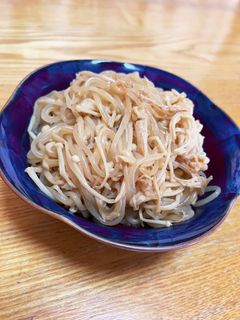 しっかり味で白米モリモリ☆白滝えのき炒め-レシピのメイン写真