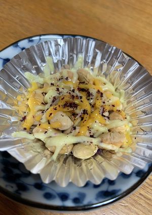 ヘルシーおつまみ☆煎り豆チーズゆかり-レシピのメイン写真