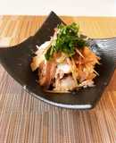 ほっけの干物のおろし和え★薬味のせ