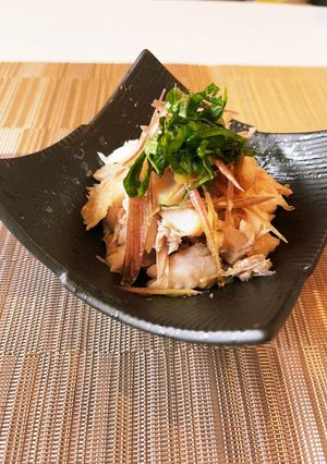 ほっけの干物のおろし和え★薬味のせ-レシピのメイン写真