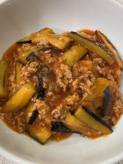 ナスのチリソース丼-レシピのメイン写真