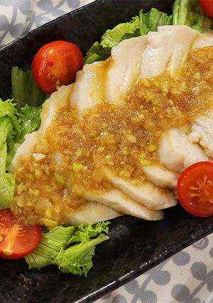 コンビニチキンで☆低糖質よだれ鶏-レシピのメイン写真