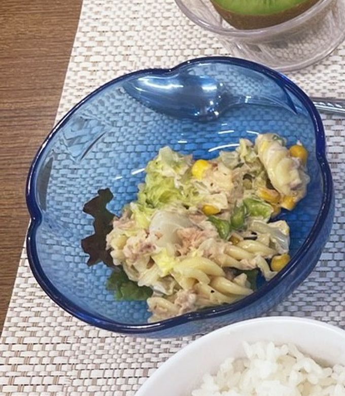 キャベツとツナのマカロニサラダ-レシピのメイン写真