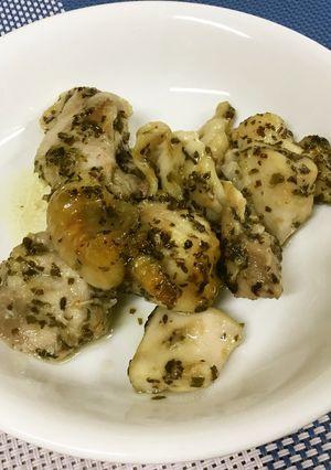 【保育園給食】鶏肉のバジル焼き-レシピのメイン写真