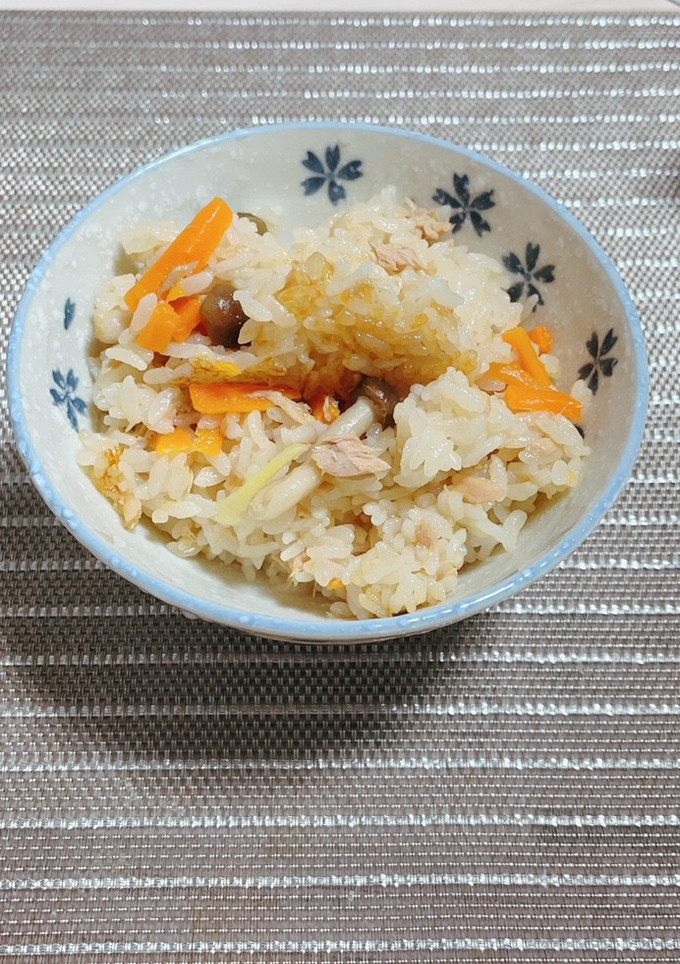 ♡きのことツナの炊き込みご飯♡-レシピのメイン写真