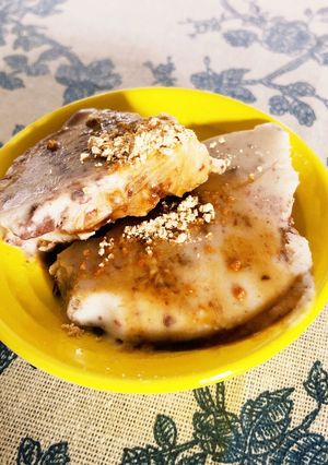 豆腐とバナナ入ココナッツミルクアイス-レシピのメイン写真