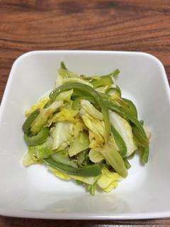 さっぱり酸味の効いた野菜炒め-レシピのメイン写真