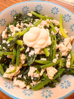 子供が大好き!簡単鉄分たっぷりポパイ丼-レシピのメイン写真