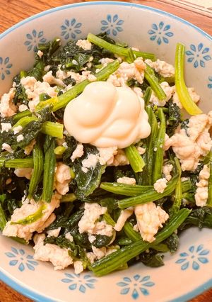 子供が大好き！簡単鉄分たっぷりポパイ丼-レシピのメイン写真