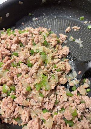 玉ねぎたっぷり！そぼろ-レシピのメイン写真