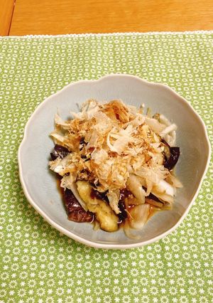ナスと新玉ねぎのしょうが麹和え-レシピのメイン写真
