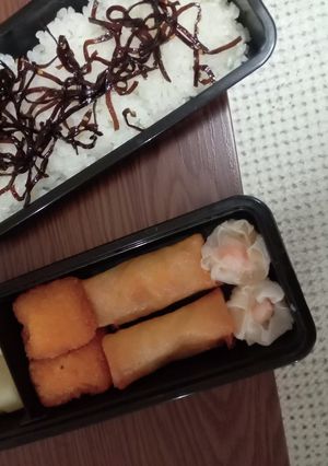 春巻き&焼売弁当-レシピのメイン写真