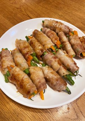 彩り肉巻き-レシピのメイン写真