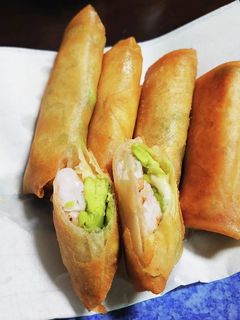 そら豆とエビの春巻き-レシピのメイン写真