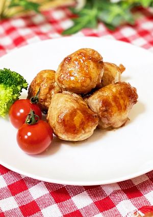 簡単！うずらの卵の肉巻き-レシピのメイン写真