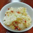 ミニトマトで炊き込みご飯