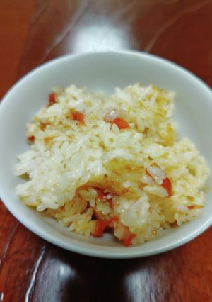 ミニトマトで炊き込みご飯-レシピのメイン写真