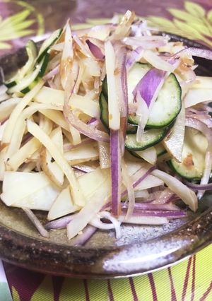 新じゃがシャキシャキ和サラダ-レシピのメイン写真