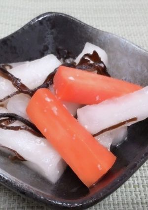 大根&人参の塩麹漬け-レシピのメイン写真