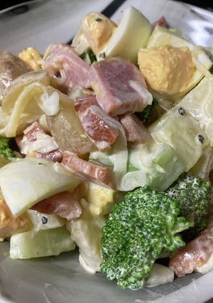 皮付き新じゃがとブロッコリー卵のサラダ-レシピのメイン写真