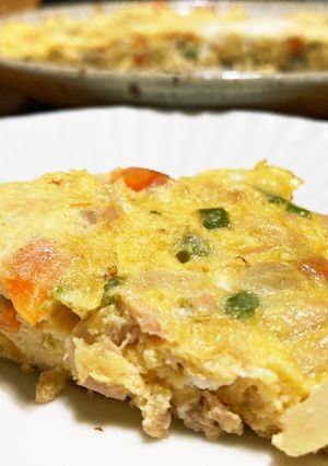玉ねぎ麹でオムレツ風-レシピのメイン写真