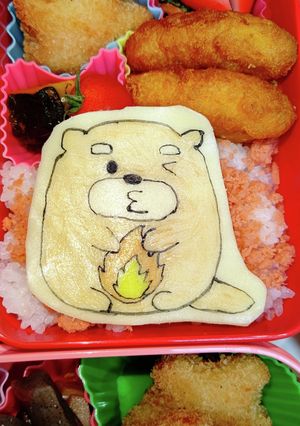 カワウソピース、かずぅくん弁当～♪-レシピのメイン写真