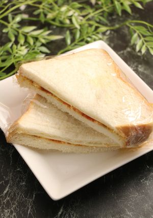 超簡単！サンドイッチ　ハニーカレーチーズ-レシピのメイン写真