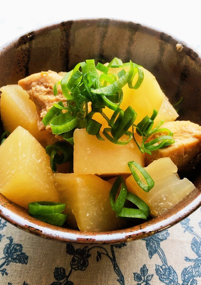 簡単ヘルシー　鶏ささみと大根煮-レシピのメイン写真