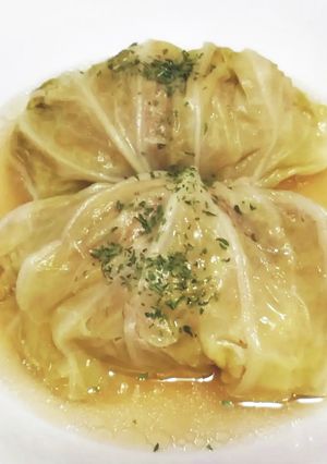 超簡単!ロールキャベツ コンソメ味!-レシピのメイン写真