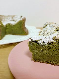 こだわりの濃厚抹茶ガトーショコラ-レシピのメイン写真
