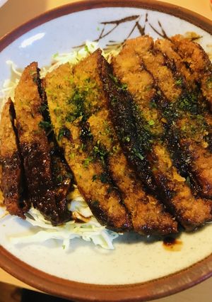 市販カツ●味噌カツ丼-レシピのメイン写真
