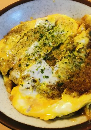 市販カツ●長ネギのカツ丼-レシピのメイン写真