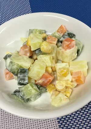 【保育園給食】マセドアンサラダ-レシピのメイン写真