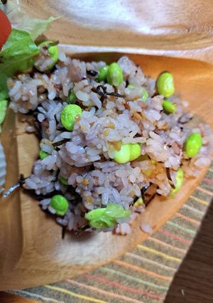 枝豆昆布混ぜご飯-レシピのメイン写真
