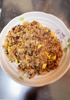 納豆チャーハン-レシピのメイン写真