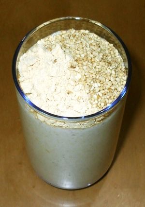 バナナ豆乳スムージー♪慢性の咳に簡単薬膳-レシピのメイン写真