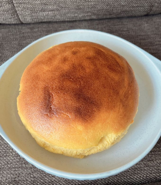 ヨーグルトで作るスフレチーズケーキ-レシピのメイン写真