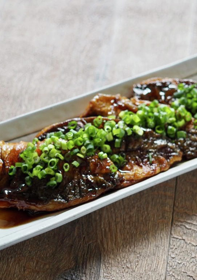 とても簡単！甘辛のたれであじの蒲焼き風-レシピのメイン写真