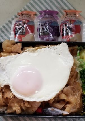 豚丼弁当(5.14)-レシピのメイン写真