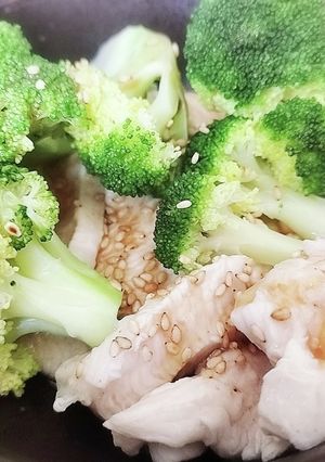 胸肉とブロッコリーのさっぱりサラダ-レシピのメイン写真
