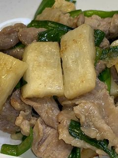 豚肉と長いものしょう油炒め-レシピのメイン写真