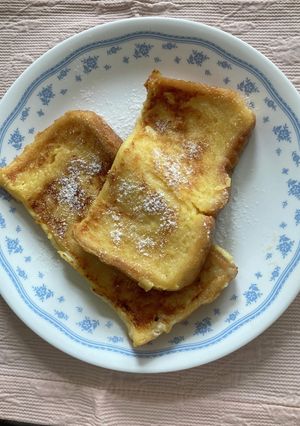 フリーザーバッグでフレンチトースト-レシピのメイン写真