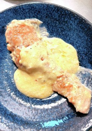 鮭のマヨネーズ焼き【フライパンのみ】-レシピのメイン写真