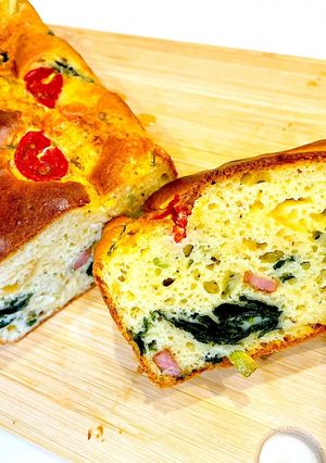 簡単で美味しいケークサレ-レシピのメイン写真